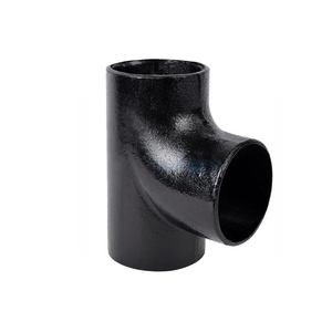 Nhà Sản Xuất 4 Inch Liền Mạch Hàn Hàn Bằng Màu Đen Thép Carbon Sch40 Sch80 Buttweld Khuỷu Tay Tee Ống Phù Hợp - Product Image 5