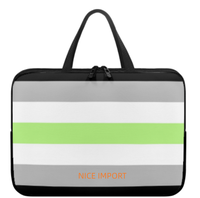 Sac pour ordinateur portable Agender Rainbow, étui fin pour ordinateur portable avec fermeture éclair de qualité supérieure, sac portable pour tablette, grande capacité