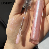 Base de brillant à lèvres liquide végétalienne en gros, 100 ml/sachet, marque privée, enrichie en vitamine E, pour cosmétiques DIY hydratants, mats, scintillants et brillants