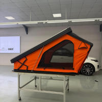 Tente de toit rigide en aluminium pour camping en extérieur, modèle RTT 4x4, avec échelle, en tissu Oxford, toutes saisons