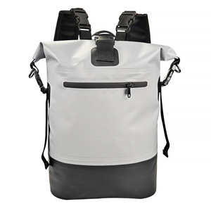 กระเป๋าเป้กีฬา PVC ขายดี กันน้ำ สำหรับเดินป่า ล่องแก่ง ตั้งแคมป์ พร้อมสายสะพายไหล่ รุ่น Cross-BorderPVC - Product Image 4