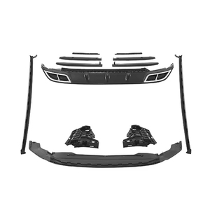 KSEEK Kiyกันชนรถยนต์Faceliftชุดอัพเกรดกันชนหน้าGrille FitสําหรับVW <span class=keywords><strong>Jetta</strong></span> <span class=keywords><strong>R</strong></span>-<span class=keywords><strong>LINE</strong></span> 2019 - Product Image 1