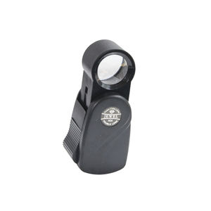 Loupe de bijoutier portable multifonctionnelle 10X TH-600111 avec double lentille et commande à bouton poussoir - Product Image 1