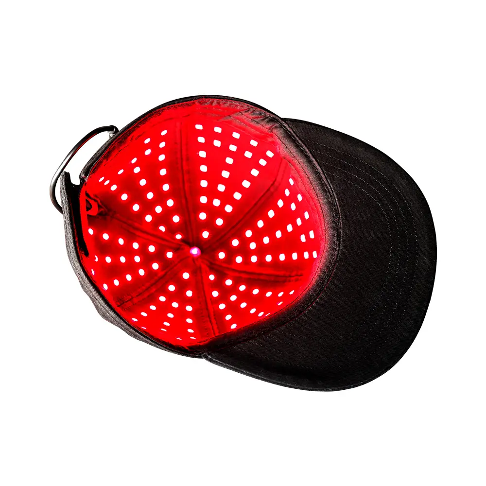 Topi helm terapi lampu merah led 660nm 850nm, topi helm terapi lampu merah led 2024