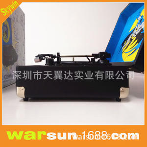 Tocadiscos compacto de 3 velocidades Batman con altavoces incorporados y conversión a MP3 para reproducción de vinilos - Product Image 4