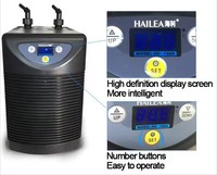 Hailea Refroidisseur d'eau pour aquarium 1000L 1Hp Hc Series Refroidisseur d'aquarium pour aquarium