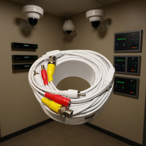 Cable de alimentación de audio y vídeo para cámara de 20 metros para sistemas de vigilancia - Product Image 3