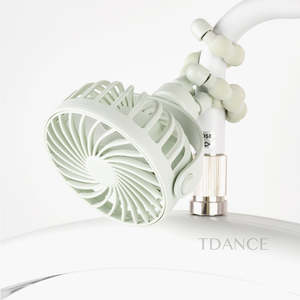 TDANCE Mini Asciugatore per Ciglia Bianco e Rosa, Ventilatore Portatile per Asciugatura <span class=keywords><strong>Extension</strong></span> Ciglia - Product Image 5