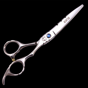 Professional Hairdressing Scissors 30 Teeth Right Handed Flat Shear Silver Color For Styling And Cutting - Product Image 2