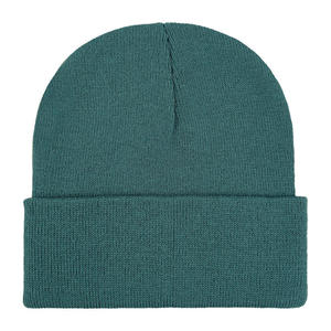 맞춤형 디자이너 클래식 겨울 모자 아크릴 섬유 자카드 소재 부드러운 콩 모양 따뜻한 모자 남성용 버튼 장식 - Product Image 6