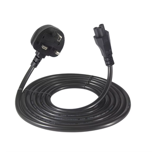 พิน3ขา IEC C5 AC 0.75มม. 1.0มม. 1.5มม. สายไฟสำหรับต่อคอมพิวเตอร์250V 10A UK - Product Image 6