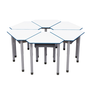 ZOIFUN现代可调高度桌学校家具学生桌活动教室桌 - Product Image 1