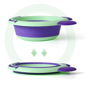 Vente chaude lavabos petits enfants pliable pied ensemble enfants lavage salle de bain main bambin bassins - Product Image 5