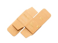 Boîte d'emballage en papier cartonné rose personnalisée avec logo, à deux rabats, pour fond de teint, cosmétiques, rouge à lèvres, brillant à lèvres, crème de soin de la peau