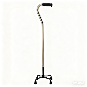 Bâton de <span class=keywords><strong>marche</strong></span> moderne à <span class=keywords><strong>quatre</strong></span> pattes, design luxueux, fonctionnalités intelligentes, léger, durable, manche en aluminium extensible, pour usage domestique - Product Image 4