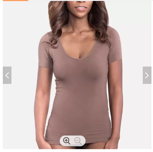 Maglia da donna con scollo rotondo ESPRESSO