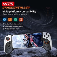 JK03 Manette de Jeu Mobile Sans Fil Télescopique 300mAh pour iOS/Switch/Android Accessoires Console de Jeu