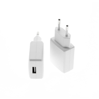 Vente en gros IEC 62368 9v 1.67A 5v 2a Chargeur mural USB EU Us Plug Charge rapide adaptative pour Samsung S6 S8 Adaptateur secteur