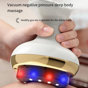 Masseur corporel <span class=keywords><strong>électrique</strong></span> à domicile pour Gua Sha, massage par ventouses et aspiration, avec fonction chauffante pour la réduction des graisses - Product Image 5