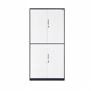 Modern Steel Detachable File Cabinet for Office and School Use White <b>Small</b> Storage Bulk Filing Cabinets - Product Image 2