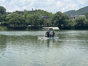 Điện Powered Inflatable đôi sup <span class=keywords><strong>Catamaran</strong></span> cho nhà dân cư và trường học sử dụng cho hồ và đại dương - Product Image 2