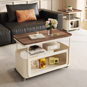 Raffinierter Kreativer Stein-Beistelltisch/Teetisch mit Stauraum im Luxuriösen Stil Wohnzimmermöbel für Kleine Wohnungen - Product Image 3