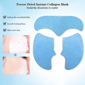 Mascarilla Facial de Colágeno Vegano Soluble en Agua con Vitamina C, Antiarrugas, Antienvejecimiento, Libre de Crueldad Animal, Tamaño de Muestra para Todo Tipo de <span class=keywords><strong>Piel</strong></span>, ODM - Product Image 3