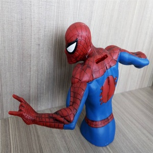 Juguete de Plástico de <span class=keywords><strong>Spiderman</strong></span>, Superhéroe de Marvel, Modelo OEM, Alcancía - Product Image 2
