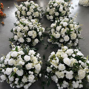 HI-FC035 vente en gros boules de fleurs artificielles pour centres de table de mariage grande boule de fleur décoration boule de fleur pièce maîtresse - Product Image 1