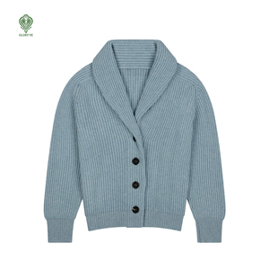 All'ingrosso giacca da donna in Cashmere Cashmere Cashmere cotone lavorato <span class=keywords><strong>a</strong></span> maglia morbida e calda giacca donna - Product Image 1