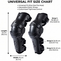 Protections de genoux pour moto, protections de genoux pour motocross, équipement de protection pour course tout-terrain, protection professionnelle haute résistance pour VTT