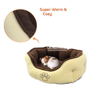 Voor <span class=keywords><strong>Petstar</strong></span> Gezellig Zacht Warm Polar Fleece Jacquard Stof Rechthoek Pp Katoenen Kat Hond Huisdier <span class=keywords><strong>Bed</strong></span> Met Dierenpatroon Verpakt In Doos - Product Image 2