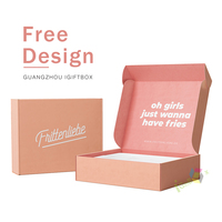 Boîte en carton ondulé écologique et recyclable avec logo personnalisé et design sur mesure pour l'emballage de cadeaux et d'artisanat