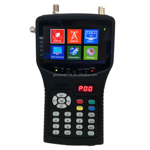 Fábrica Fonte Direta Portátil 4.3 "<span class=keywords><strong>DVB</strong></span>-S FTA Digital Medidor De Localizador Por Satélite Com Analisador De Espectro, Suporte <span class=keywords><strong>DVB</strong></span>-S2 + T2 + C - Product Image 2