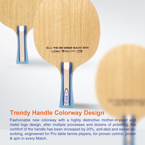 Lame de <span class=keywords><strong>tennis</strong></span> de table Loki W81 Wei Shihao SADC 5 bois + 2 Super Aramid Carbon Offensive Ping Pong Racket Blade - Product Image 4