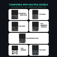 Étui de rangement pour console de jeu R36S / R35S, sac de transport rigide en EVA antichoc, mini pochette organisatrice pour R36S