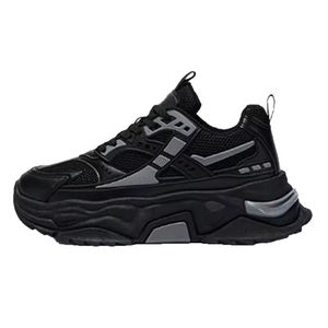 Chaussures de sport décontractées polyvalentes pour hommes, tendance intemporelle, légères, respirantes, à lacets, avec amorti intégral - Product Image 1