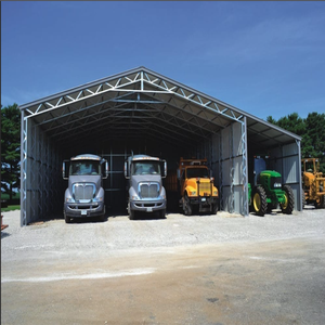 Xe Duy Nhất/Đôi Bãi Đậu Xe Lưu Trữ Shed Và Barns-Vertical Roof Horse Barn - Product Image 6