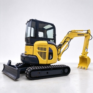 Miniexcavadora Komatsu PC35MR de Segunda Mano, Excavadora Hidráulica Komatsu PC35MR Usada para Proyectos de Construcción - Product Image 1