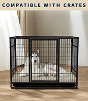 Outdoor Faux mit wasserdichten Abdeckungen Ortho pä dische große Kisten matte Leder Hund isoliert Cat Chew Proof Hunde bett Reißfestes Haustier bett