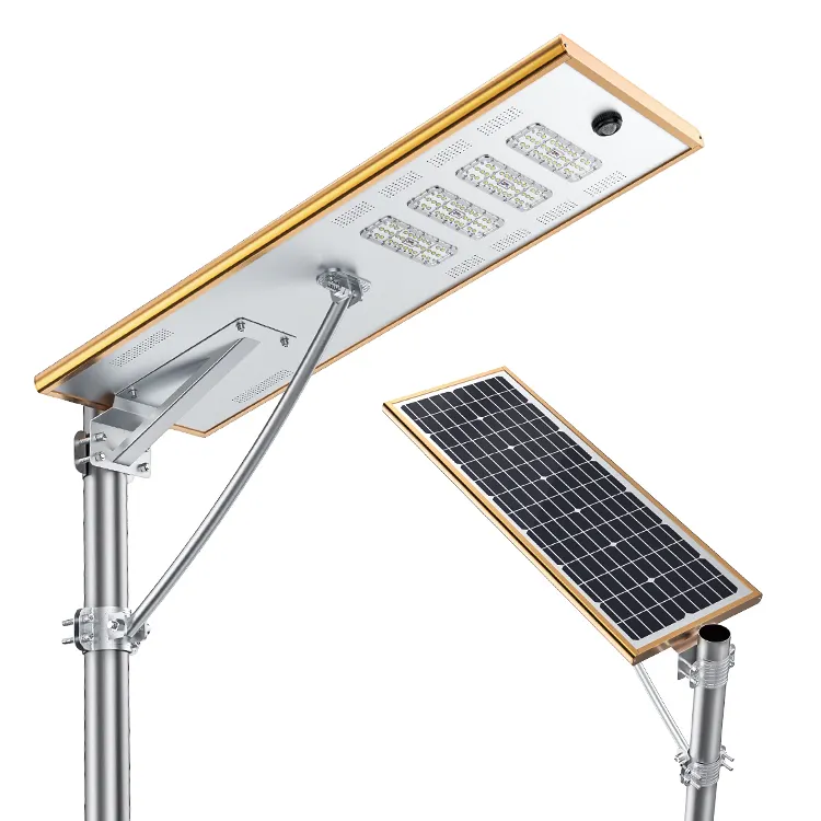 High quality outdoor 12v 30w 50w 60w 90w 100w 150w sola solar led street light with pole price list