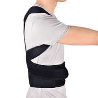 Correcteur de posture d'épaule en néoprène de qualité supérieure OEM ODM, redresseur de dos supérieur réglable pour soulager les douleurs dorsales.