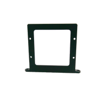 Composants de brochage en aluminium usinés CNC sur mesure Ballwey pour services de fabrication haut de gamme, fraisage de plaque inférieure 120x120x15
