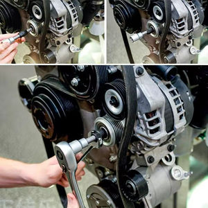 Podofo 13 Pièces Clé à douille rotative pour démontage de poulie de volant moteur alternateur pour véhicules BMW Ford Renault VAG Vente en gros - Product Image 3