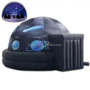 流行的便携式投影充气天文馆圆顶，天文学项目充气圆顶帐篷出售