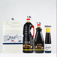 Sauce teriyaki en gros, condiment chinois et japonais pour la cuisson de viandes asiatiques, notamment de poulet.