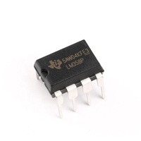 Amplificateur opérationnel double LM358P Texas Instruments, faible consommation, alimentation simple, DIP-8 traversant, -0~+70