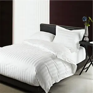 polycotton 180TC -300TC cheap hotel bed bedding set/bed sheet / hotel bed linen