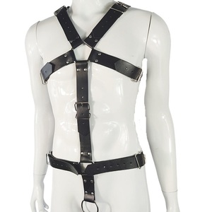 สายหนังรัดร่างกายสำหรับผู้ชาย,เครื่องแต่งกายแบบอีโรติกสายรัดไหล่สายรัดเร้าอารมณ์สำหรับผู้ชาย - Product Image 3