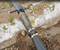 Système d'irrigation goutte à goutte souterrain pour l'agriculture, conception de système d'irrigation pour un hectare